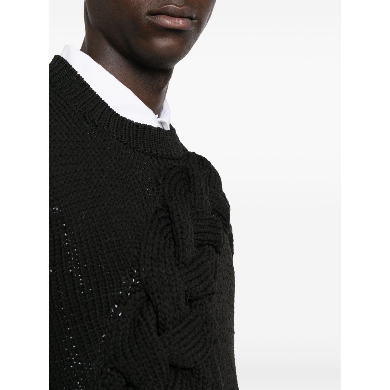 HOMME PLUS Sweaters Black N0090511