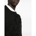HOMME PLUS Sweaters Black N0090511