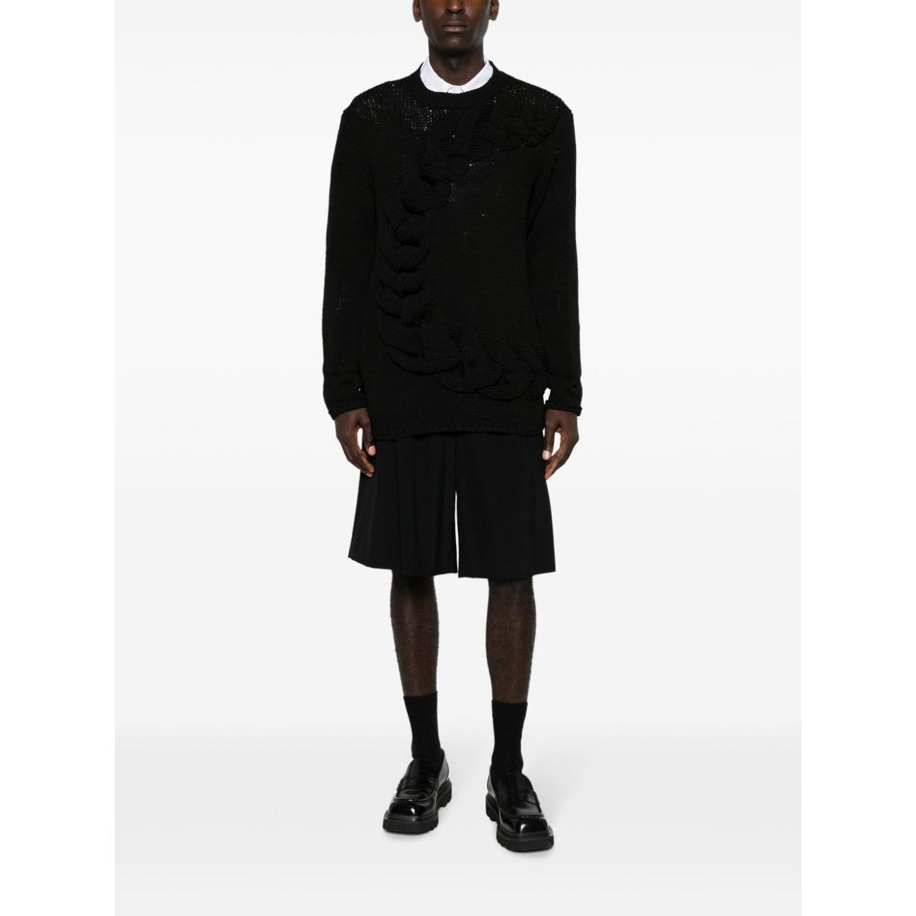 HOMME PLUS Sweaters Black N0090511