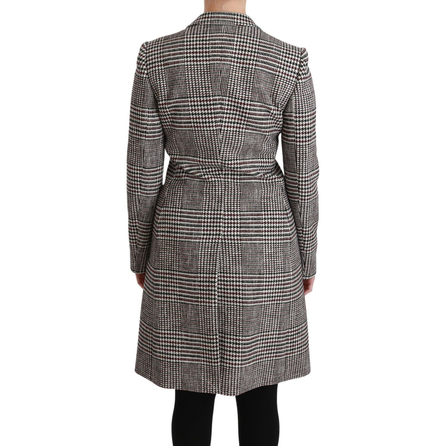 Dolce & Gabbana Multicolor Trench Knee Long Jacket Coat JKT2520-40