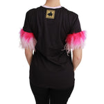 Dolce & Gabbana Black YEAR OF THE PIG Top Cotton T-shirt TSH4555-36