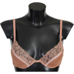 Ermanno Scervino Nude Lace Push Up Silk Underwear BIK738-It2