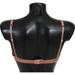 Ermanno Scervino Nude Lace Push Up Silk Underwear BIK738-It2