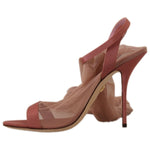 Dolce & Gabbana Elegant Pink Ankle Strap Heels Sandals Dolce & Gabbana Sienna