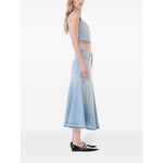 Ganni Flared denim skirt J1474091