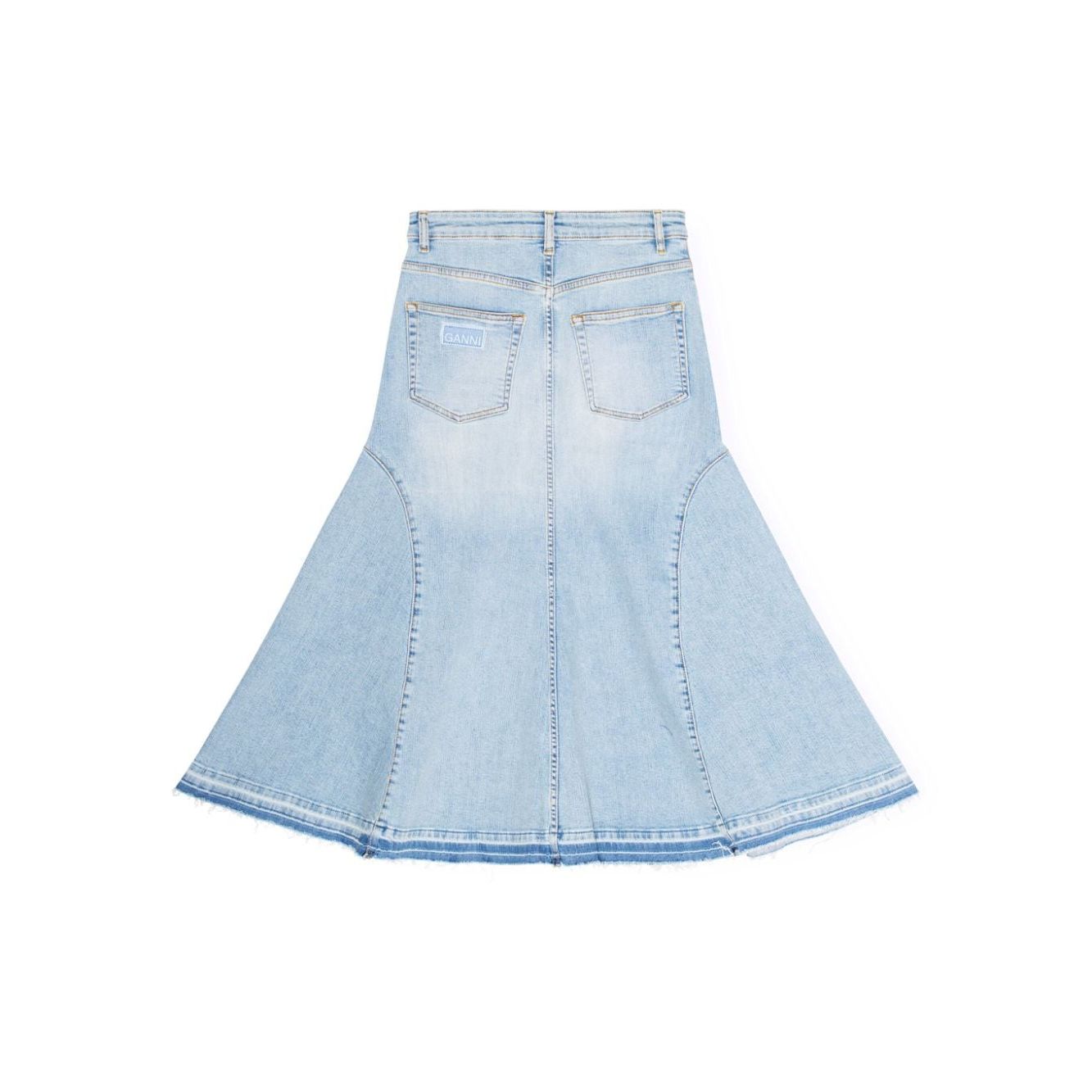Ganni Flared denim skirt J1474091