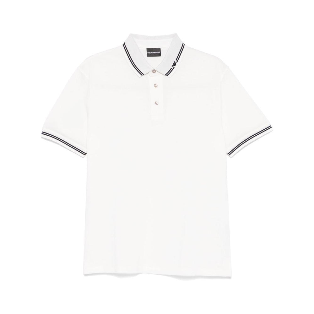 Emporio Armani Piqué polo shirt with piped collar EM000852AF12955F0068-P25