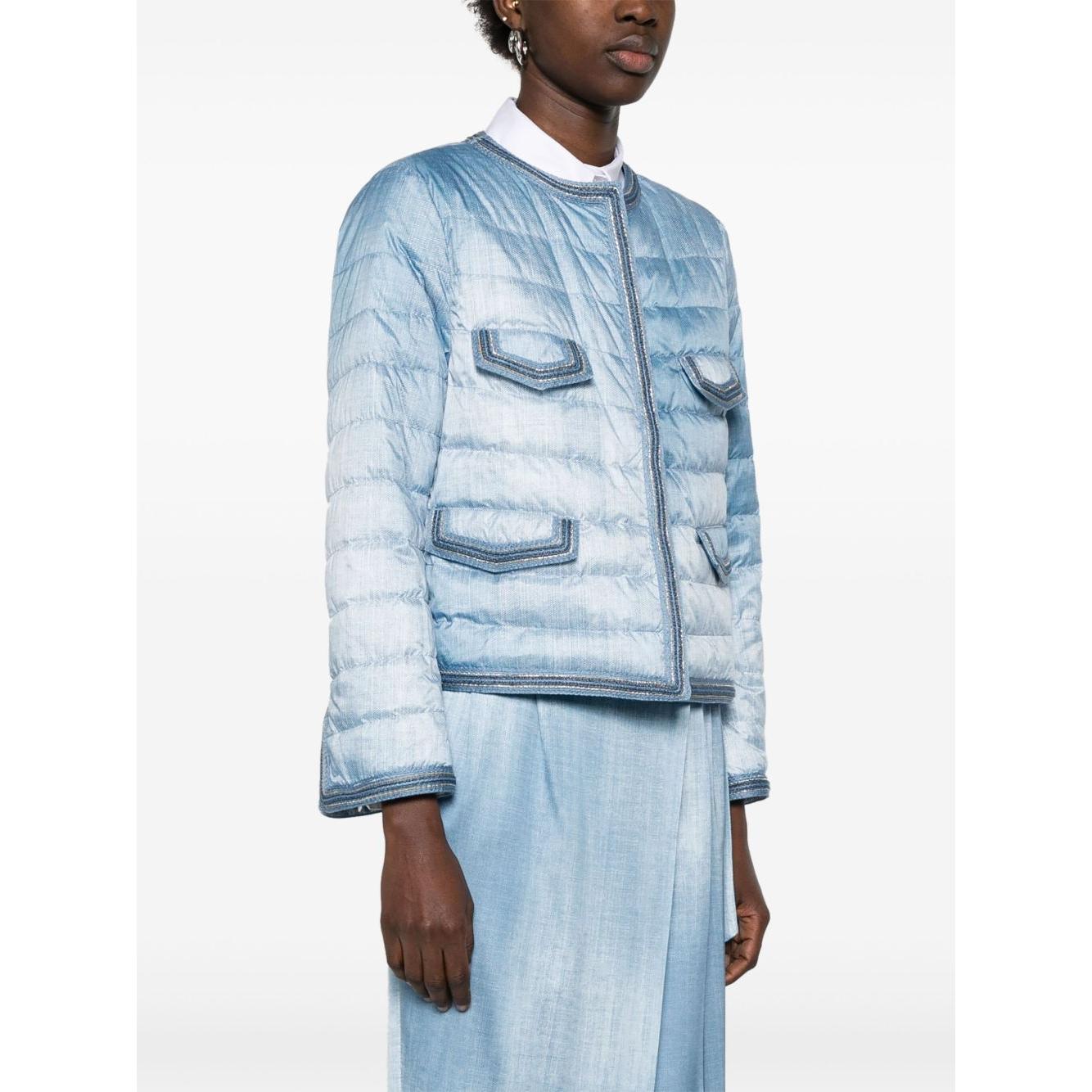 Ermanno Scervino Coats Clear Blue