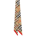 Burberry Check silk foulard