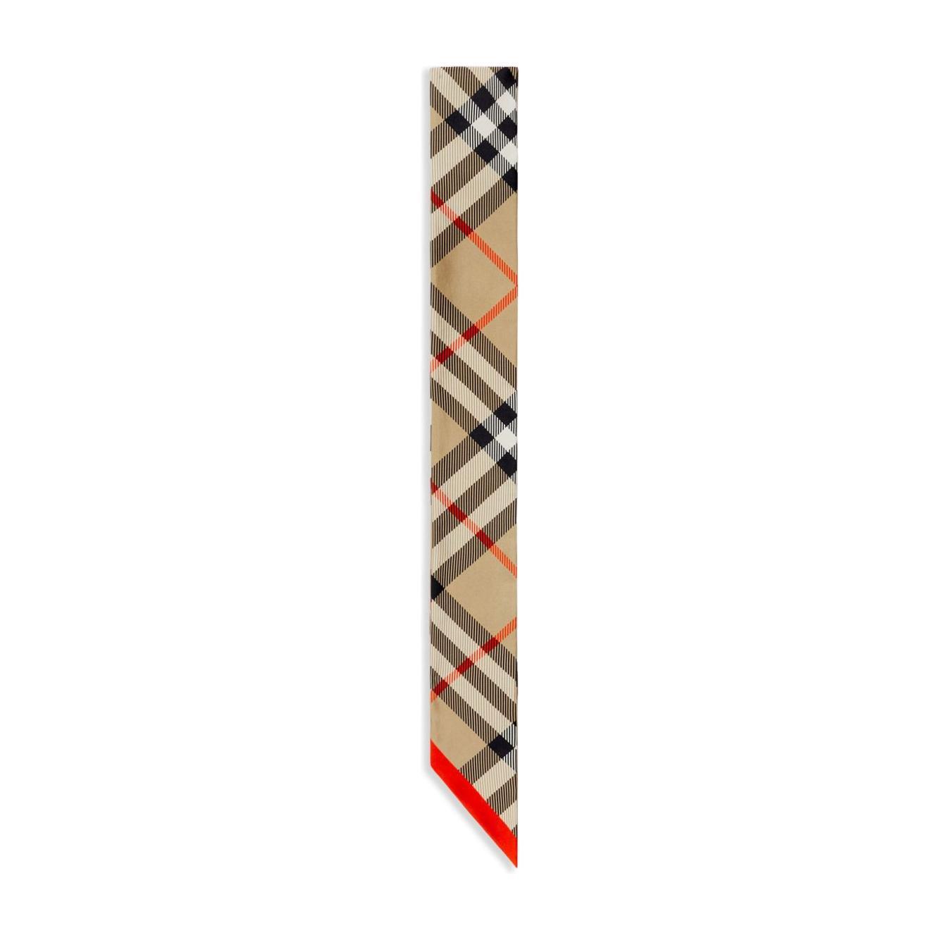 Burberry Check silk foulard