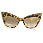 Frankie Morello Brown Acetate Women Sunglass FR-22078