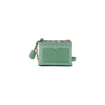 Michael Kors Cece Small Sea Green Signature PVC Convertible Flap Crossbody Bag 34162