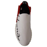 Dolce & Gabbana White Red Sorrento Sandals Sneakers MV4540- 39