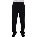 Domenico Tagliente Elegant Black Two-Piece Suit Ensemble Domenico Tagliente Black