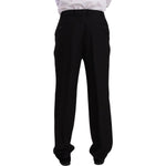 Domenico Tagliente Elegant Two-Piece Black Suit Ensemble Domenico Tagliente Black