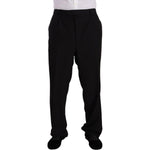 Domenico Tagliente Elegant Two-Piece Deconstructed Suit Domenico Tagliente Black