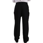 Domenico Tagliente Elegant Two-Piece Deconstructed Suit Domenico Tagliente Black