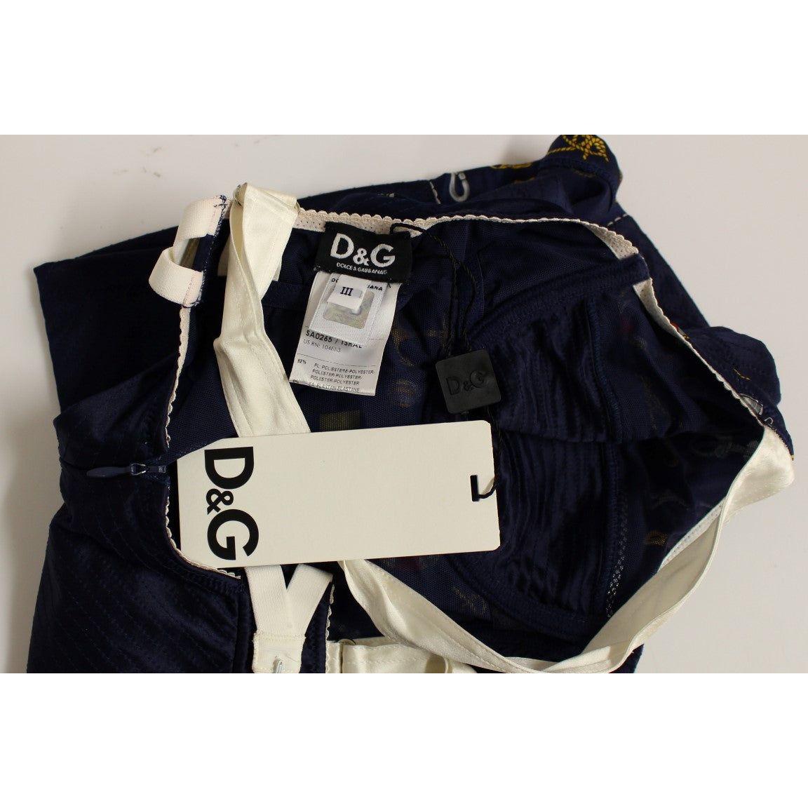 Dolce & Gabbana Blue Sailor Motive Tank Top MOM11632-1