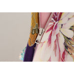 Dolce & Gabbana Dress Midi Patchwork Floral Jaquard Silk DR28704- 36