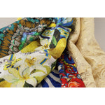 Dolce & Gabbana Multicolor Patchwork Sicily Long Maxi Skirt SKI1820- 36