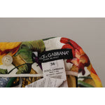 Dolce & Gabbana Multicolor Patchwork Sicily Long Maxi Skirt SKI1820- 36