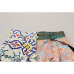 Dolce & Gabbana Multicolor High Waist Hot Pants Shorts SKI1830- 38