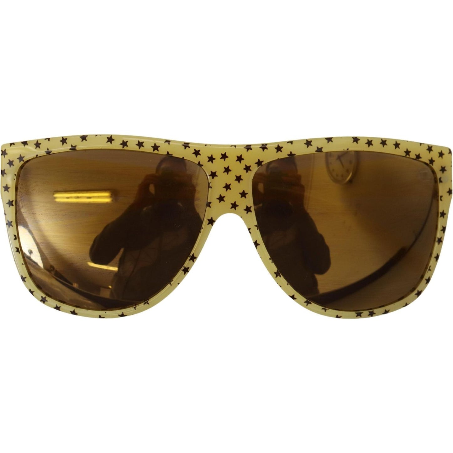 Dolce & Gabbana Yellow Stars Acetate Square Shades DG4125 Sunglasses GLA1149