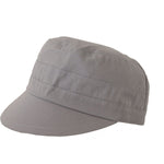 Dolce & Gabbana Gray Newsboy Cap Men Capello Cotton Hat HAT9321- 60