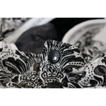 Dolce & Gabbana White Floral Whole Head Wrap One Size Cotton Hat HAT9388