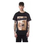 Nicolo Tonetto Black Cotton Men T-Shirt Nicolo Tonetto Gray