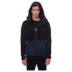 Nicolo Tonetto Black Wool Men's Hooded Jacket Coats & Jackets Nicolo Tonetto Black
