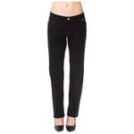 Ungaro Fever Black Cotton Women Pant UN-8199-W32