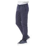 Verri Blue Polyester Men's Pant Verri Dark Slate Gray