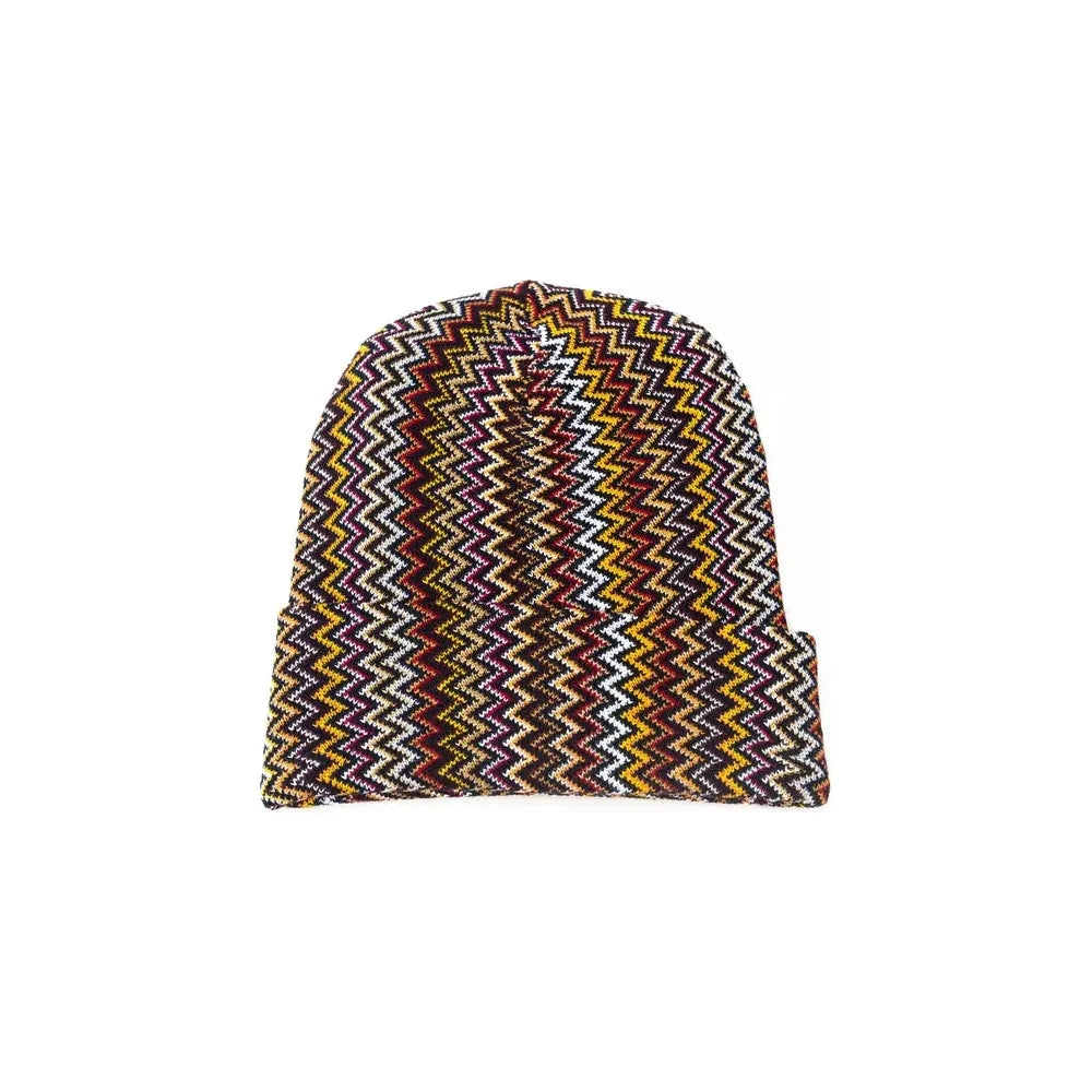 Missoni Multicolor Wool Men Hat MI-22440-UNI