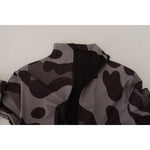 Dolce & Gabbana Gray Patterned Polyester Wetsuit Swimwear TSH83591 - 48