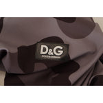 Dolce & Gabbana Gray Patterned Polyester Wetsuit Swimwear TSH83591 - 48