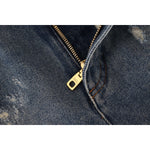 Dolce & Gabbana Blue Tattered Skinny Denim Cotton Jeans PAN74198- 38