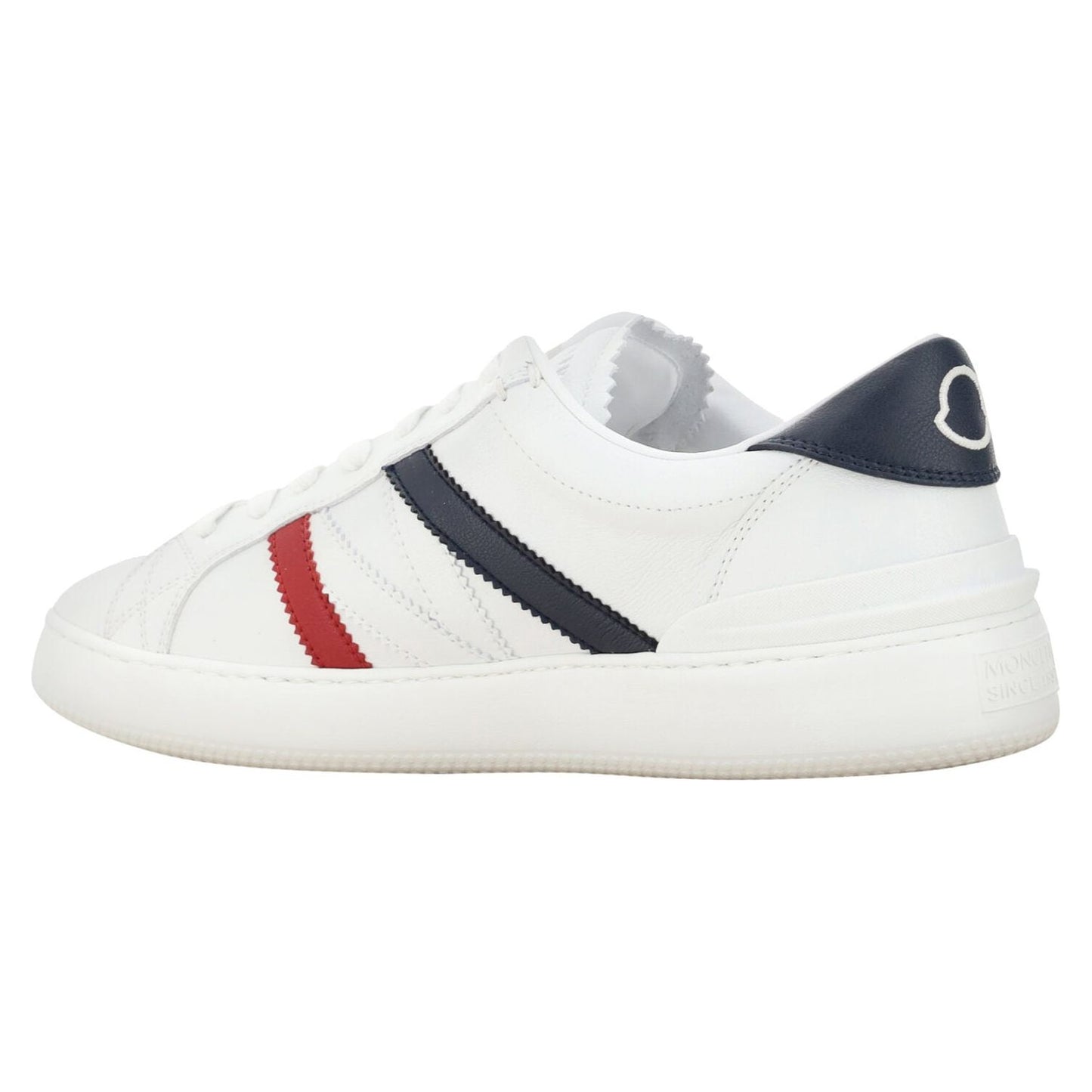 Moncler Elegant White Monaco M Men's Sneakers 8053875735296