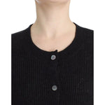 John Galliano Black wool cardigan SIG12096-M