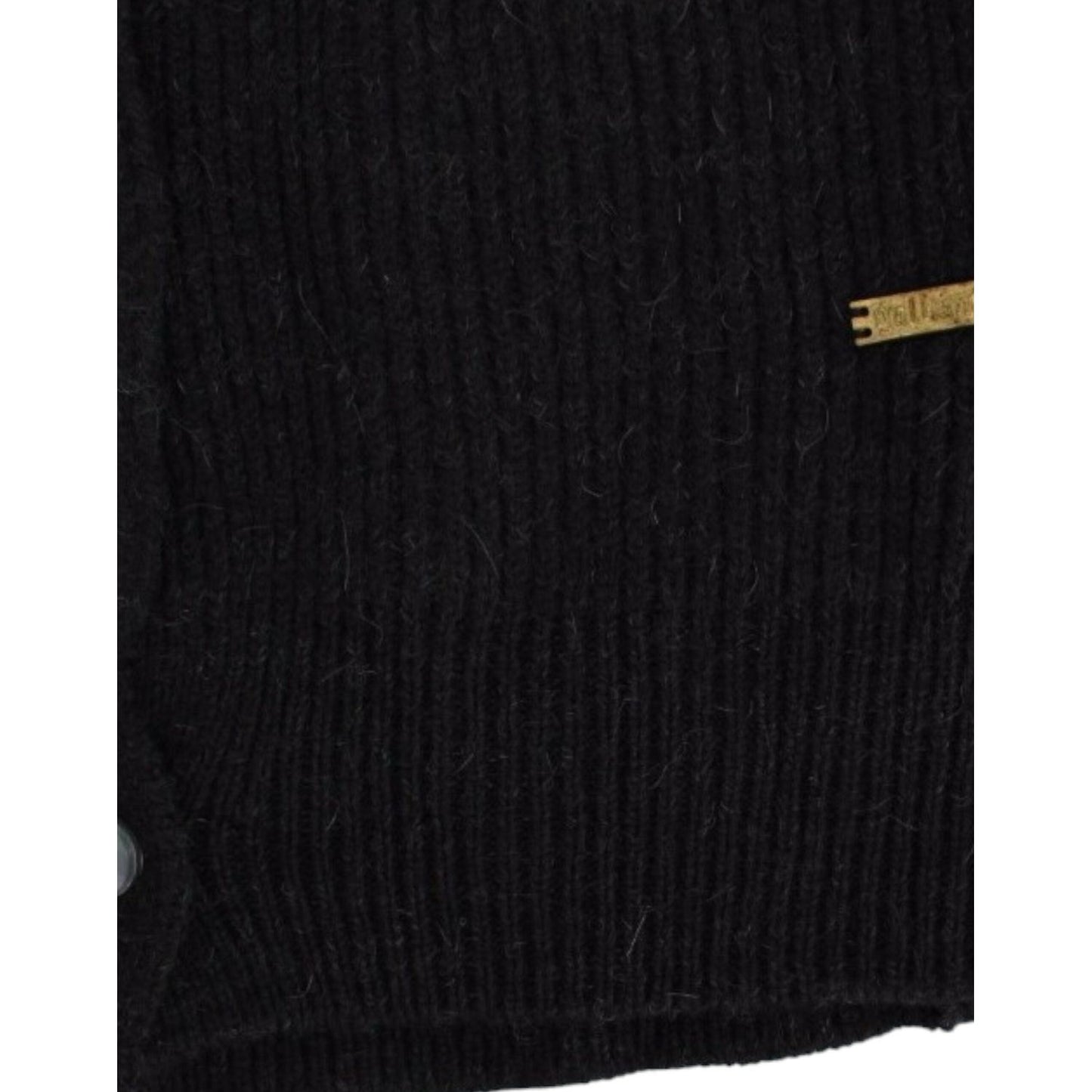 John Galliano Black wool cardigan SIG12096-M