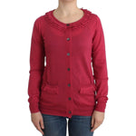 John Galliano Pink wool cardigan SIG12074-3