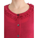 John Galliano Pink wool cardigan SIG12074-3