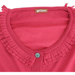 John Galliano Pink wool cardigan SIG12074-3