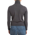 John Galliano Brown turtleneck cotton sweater SIG11968-2