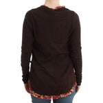 Cavalli Brown crewneck sweater SIG11984-1