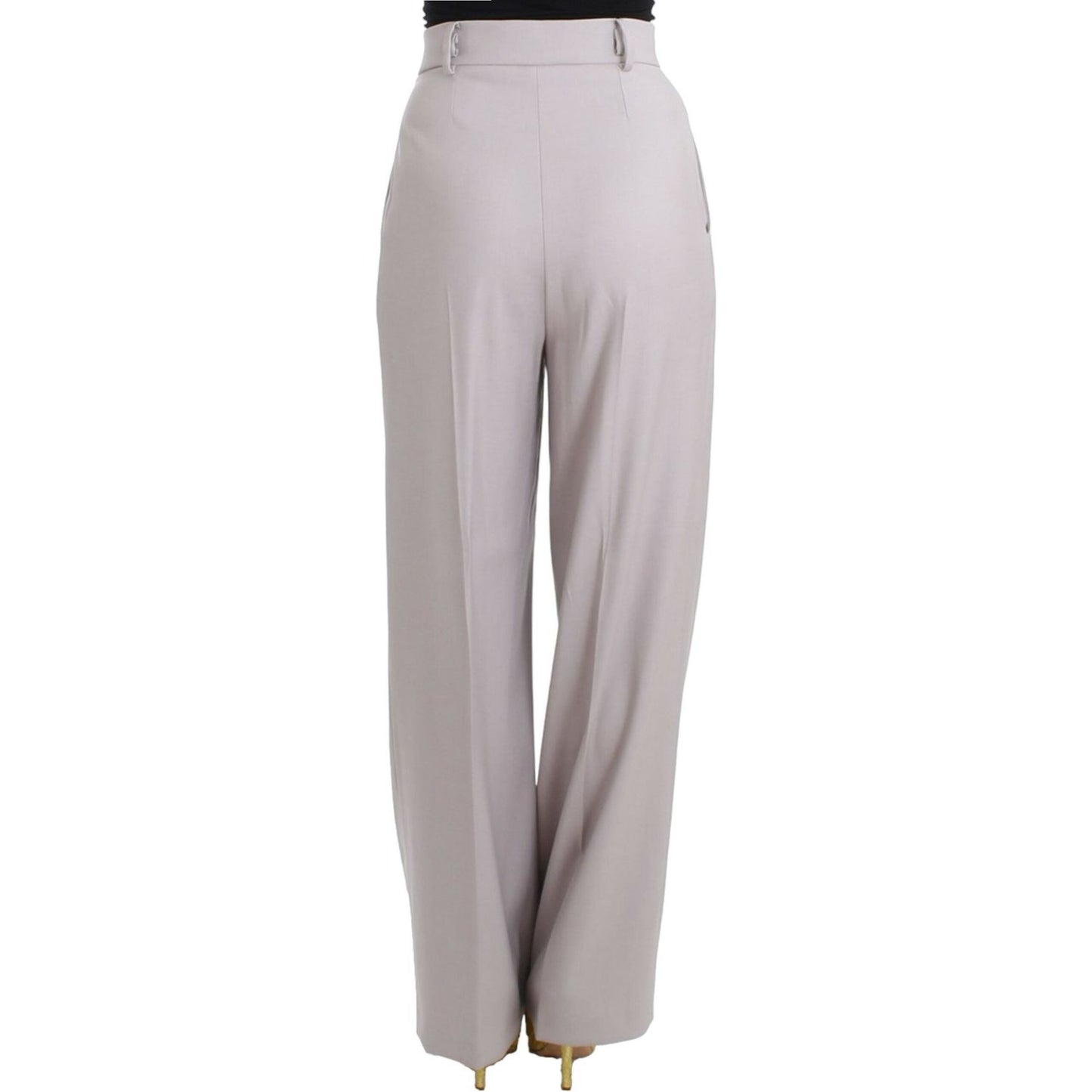 Cavalli Gray high waist pants SIG11825-1