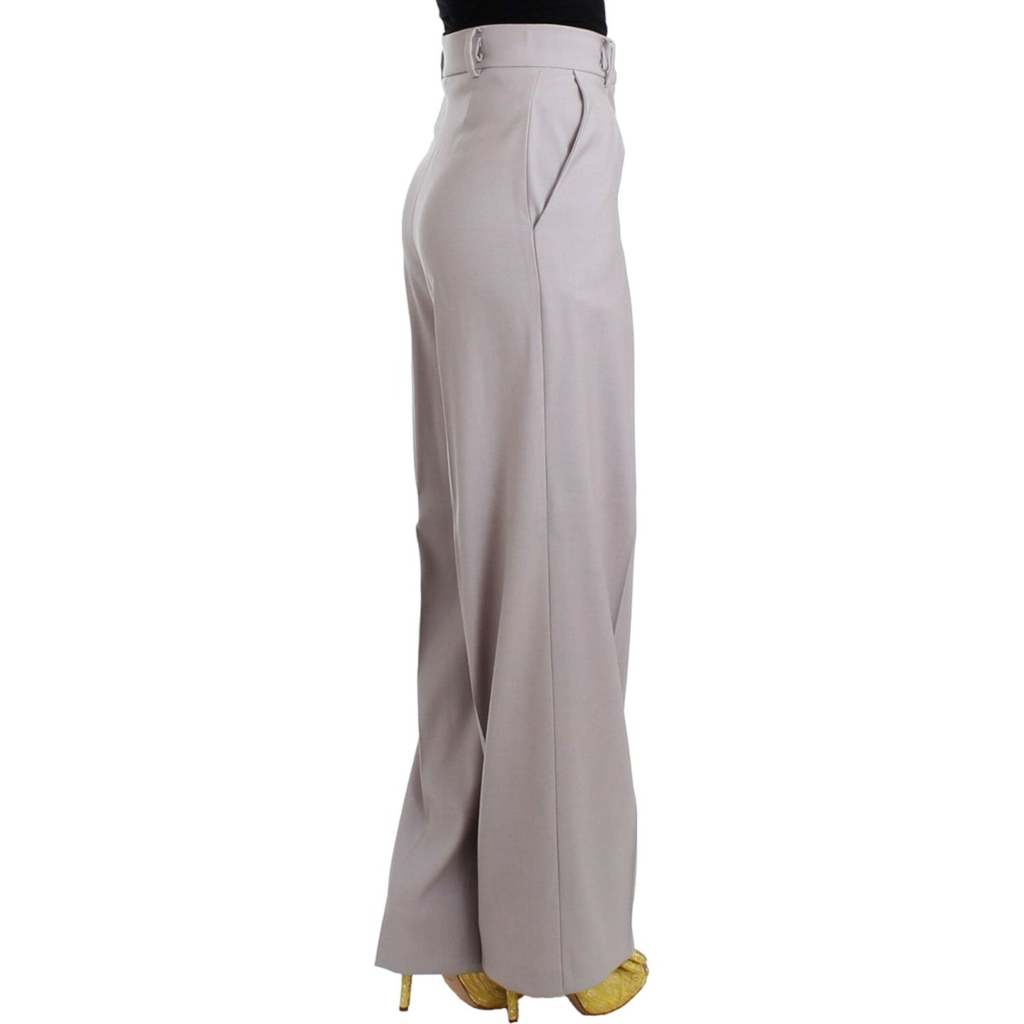 Cavalli Gray high waist pants SIG11825-1