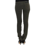 Costume National Green slim leg jeans SIG12555-1
