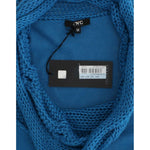 Costume National Blue knitted scoopneck sweater SIG12083-1