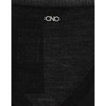 Costume National Black V-neck lightweight sweater SIG12053-1
